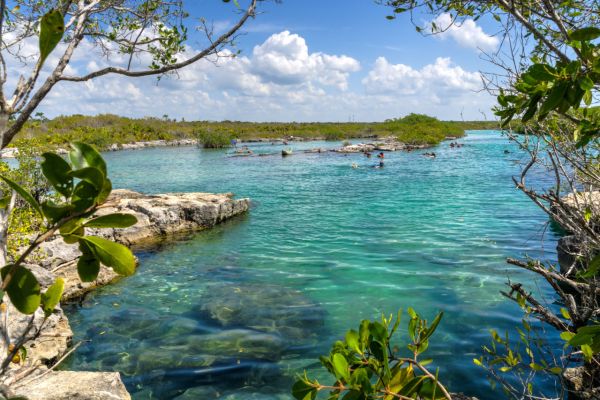 Laguna Yal-Ku en Riviera Maya