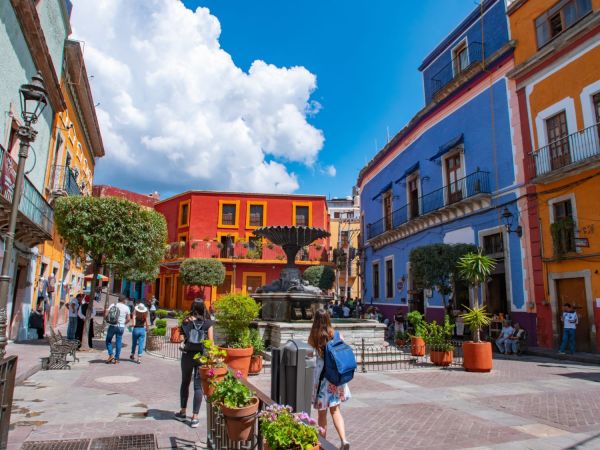 plazuela en Guanajuato 