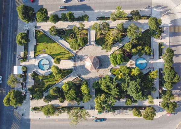 Parque Juárez en Huamantla