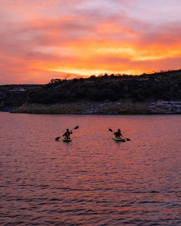 Kayak en la Presa Zimapán